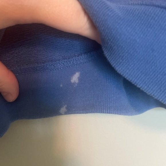 Pure Barre blue and red "classic" style hoodie. Size L. - Picture 7 of 7